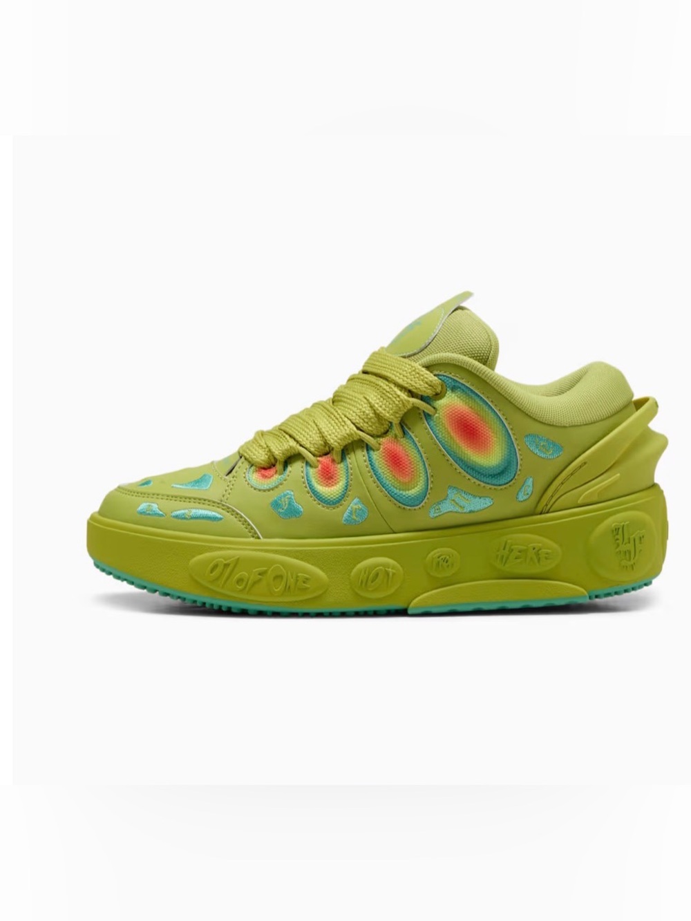 PUMA LaFrancé LaMelo Ball Heatmap Men’s Y2K Sneaker NWOB | Sea KelpJade Frost~11